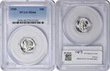 US Dime 1945 Mercury Silver Dime MS66 PCGS None -