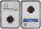 US Cent 1942 Lincoln Cent PR64RB NGC None -