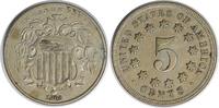 US Nickel 1868 Shield Nickel AU Uncertified #325 None -