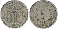 US Nickel 1872 Shield Nickel VF Uncertified #1025 None -