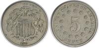 US Nickel 1872 Shield Nickel VF Uncertified #1028 None -