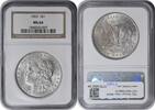 US Dollar 1902 Morgan Silver Dollar MS64 NGC None -