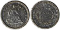US Half Dime 1853 Liberty Seated Silver Half Dime Arrows AU Uncertified #1124 None -