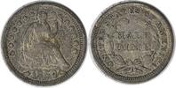 US Half Dime 1854 Liberty Seated Silver Half Dime Arrows AU Uncertified #124 None -