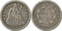 US Dime 1842-O Liberty Seated Silver Dime EF Uncertified #1116 None -