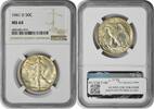 US Half Dollar 1941-D Walking Liberty Silver Half Dollar MS64 NGC None -
