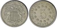US Nickel 1883/2 Shield Nickel FS-302 AU Uncertified #1010 None -
