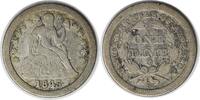 US Dime 1845-O Liberty Seated Silver Dime F Uncertified #1125 None -