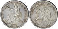 US Dollar 1877-S Trade Silver Dollar DDR FS-802 AU Uncertified #156 None -