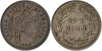 US Dime 1908 Barber Silver Dime EF Uncertified None -