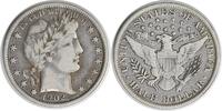 US Half Dollar 1902 Barber Silver Half Dollar VF Uncertified #229 None -