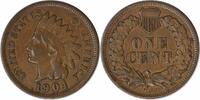 US Cent 1904 Indian Cent VF Uncertified None -