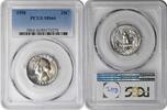 US Quarter 1958 Washington Silver Quarter MS66 PCGS None -