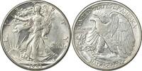 US Half Dollar 1943-D Walking Liberty Silver Half Dollar AU58 Uncertified None -