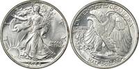 US Half Dollar 1944 Walking Liberty Silver Half Dollar AU58 Uncertified None -
