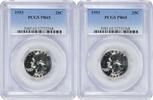 US Quarter 1953 Washington Quarter PR65 PCGS None -