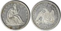 US Half Dollar 1843-O Liberty Seated Half Dollar AU58 Uncertified #329 None -