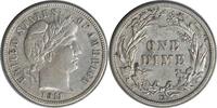 US Dime 1911-D Barber Silver Dime AU Uncertified None -