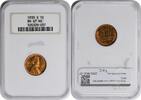 US Cent 1939-S Lincoln Cent MS67RD NGC None -
