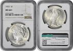 US Dollar 1923 Peace Silver Dollar MS66+ NGC None -