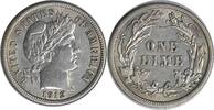 US Dime 1912 Barber Silver Dime AU Uncertified None -