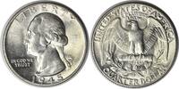 US Quarter 1945-D Washington Silver Quarter DDO 3-O-V MS63 Uncertified None -