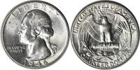 US Quarter 1946 Washington Silver Quarter DDO 9-O-I MS63 Uncertified None -