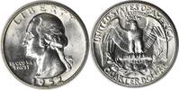 US Quarter 1952-D Washington Silver Quarter DDR 2-R-V MS63 Uncertified None -