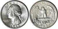 US Quarter 1962-D Washington Silver Quarter DDR 5-R-II+VI MS64 Uncertified None -