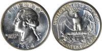 US Quarter 1964 Washington Silver Quarter DDO 3-O-II PR65 Uncertified None -