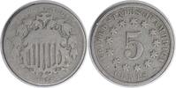 US Nickel 1874 Shield Nickel DDO FS-104 G Uncertified None -