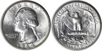 US Quarter 1964-D Washington Silver Quarter DDR 6-R-V MS64 Uncertified None -