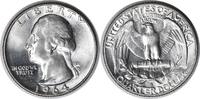 US Quarter 1964-D Washington Silver Quarter DDR 7-R-V MS64 Uncertified None -