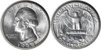 US Quarter 1943-S Washington Silver Quarter DDO 12-O-V MS64 Uncertified None -