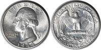 US Quarter 1944-D Washington Silver Quarter DDR 1-R-II MS64 Uncertified None -