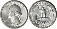 US Quarter 1941 Washington Silver Quarter DDR 18-R-IV MS63 Uncertified None -