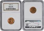 US Cent 1940-S Lincoln Cent MS67RD NGC None -