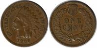 US Cent 1909 Indian Cent EF Uncertified None -