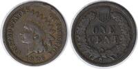 US Cent 1886 Indian Cent Variety 1 VG Uncertified None -