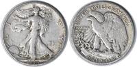 US Half Dollar 1933-S Walking Liberty Silver Half Dollar VF Uncertified None -