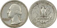 US Quarter 1935-S Washington Silver Quarter EF Uncertified None -