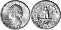 US Quarter 1946 Washington Silver Quarter MS64 Uncertified None -