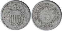 US Nickel 1866 Shield Nickel Rays DDO F Uncertified None -