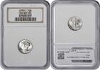 US Dime 1944 Mercury Silver Dime MS67FB NGC None -