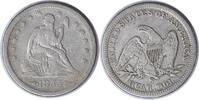 US Quarter 1855-S Liberty Seated Silver Quarter Arrows VF Uncertified #253 None -