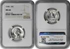 US Quarter 1948 Washington Silver Quarter MS66 NGC None -