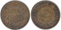 US Two Cent 1870 Two Cent Piece VF Uncertified None -