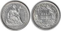 US Half Dime 1861/0 Liberty Seated Half Dime FS-301 AU Uncertified #1007 None -