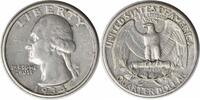 US Quarter 1934 Washington Silver Quarter DDO FS-101 EF Uncertified #207 None -