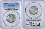 US Quarter 1876-S Liberty Seated Silver Quarter MS65 PCGS None -